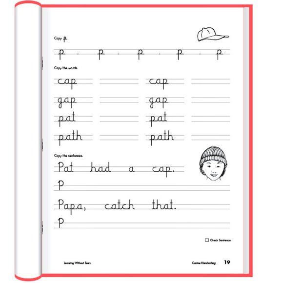 Learning Without Tears Cursive Handwriting Student Workbook 3rd Grade Writing - Picture 8 of 8